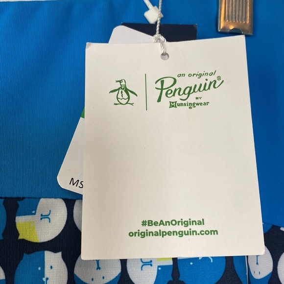 Original Penguin Golf Skort NWT Womens Large Blue Cat Print Lined Active Outdoor - Picture 9 of 17
